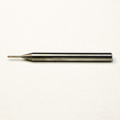 Extremidade contínua Mills Hrc 55 do nariz da bola das flautas 0.5mm dos moinhos de extremidade 2 do carboneto de tungstênio