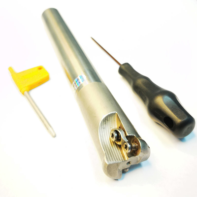 Pata de trituração 200mm do mandril do cortador de trituração do CNC da liga
