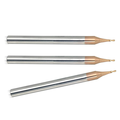 Extremidade contínua Mills Square Hrc 55 do carboneto de tungstênio 0.5mm