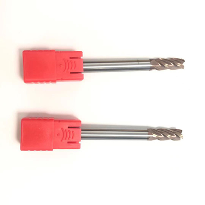 Extremidade contínua Mills For Steel Hardened Steel da flauta 6mm do carboneto de tungstênio 4