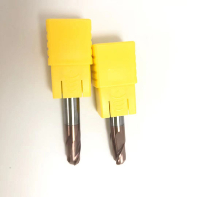 4 aço de Mills For Steel For Hardened da extremidade do carboneto de tungstênio da flauta D8