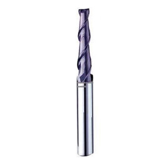 Afile a extremidade contínua de aço Mills Hrc do quadrado das flautas D3 do carboneto de tungstênio 2 65 SX