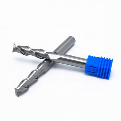 Moinho de extremidade longo do alcance do carboneto de tungstênio 20mm sem o revestimento para o alumínio