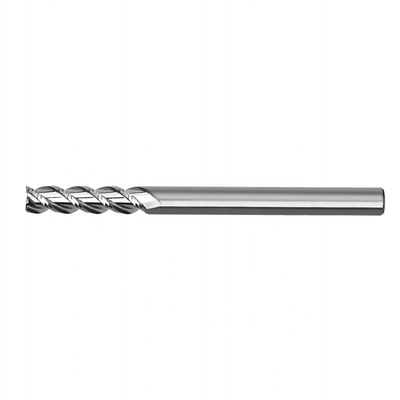 2 extremidade Mills Without Coating For Aluminum do carboneto de tungstênio das flautas D8