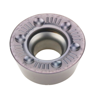 Inserções Indexable RPMT1204 TN2 do cermet para o aço com revestimento