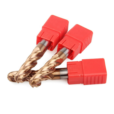 Extremidade contínua Mills Hrc 65 Sx do nariz da bola das flautas D10R5 do carboneto de tungstênio 2
