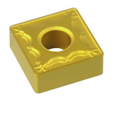 O carboneto de tungstênio Indexable do cortador da ferramenta de corte introduz dourado