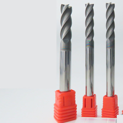 Especificação da extremidade contínua Mills For Graphite do raio do canto do carboneto de tungstênio