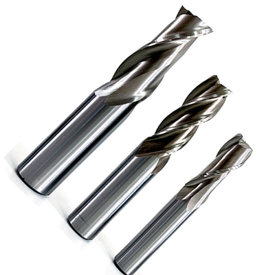 extremidade contínua Mills For Aluminum do carboneto de tungstênio de 8mm