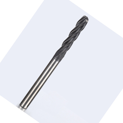 Extremidade longa Mills For Graphite da pata do nariz da bola de Diamond Coated R4
