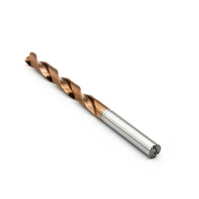 O aço fura brocas de carboneto de tungstênio contínuas 2 flautas 6mm com líquido refrigerante