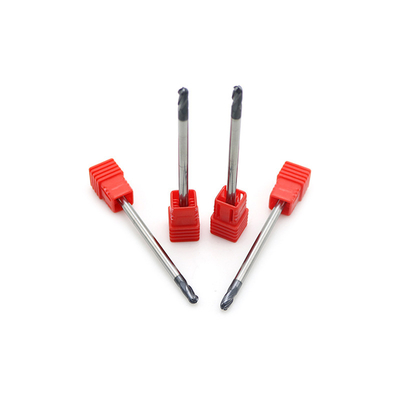 2 extremidade reta Mills For Steel do nariz da bola da flauta R2 4mm