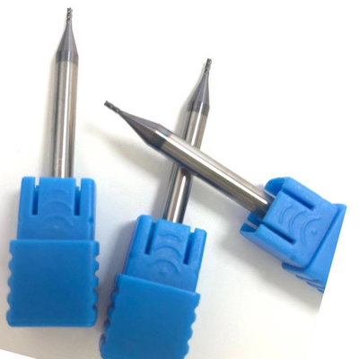2 aço contínuo de Mills For Steel For Hardened da extremidade do carboneto de tungstênio da flauta D0.6