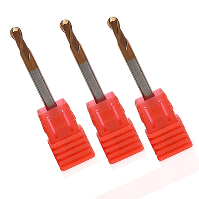 Extremidade longa Mills Hrc 65 da flauta do nariz da bola das flautas R3 do micro 2 para aço temperado