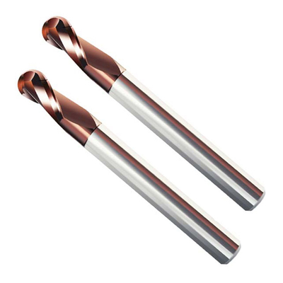 Extremidade longa Mills Solid Tungsten Carbide R5 SX da pata de duas flautas para o aço