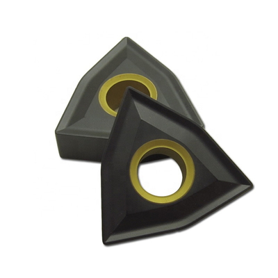 Inserções de trituração Indexable WNMG 080404 da resistência de abrasão para o aço Lathing