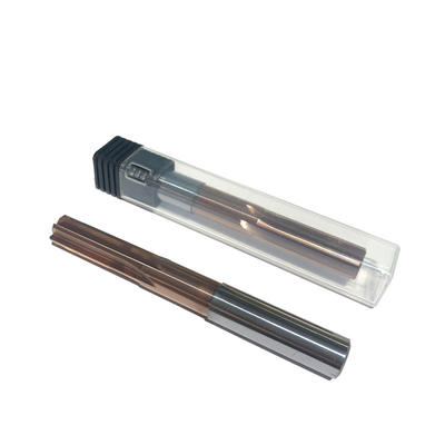 O Reamer contínuo D1-20 do carboneto do CNC de 6 flautas afila o Reamer com revestimento